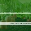 آموزش مجازی تولید ارگانیک سبزیجات در منازل شهری