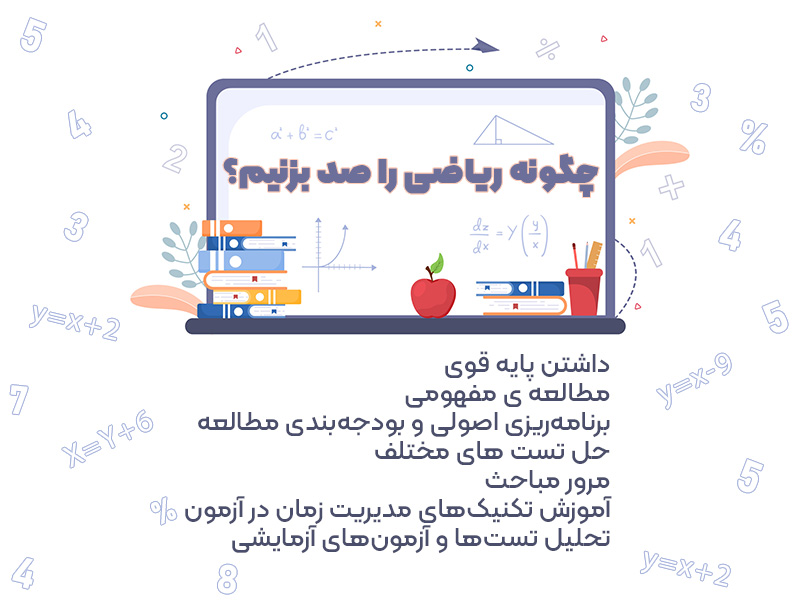 درصد 100 در ریاضی